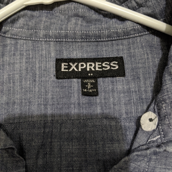 Express button down shirt small (S) - Picture 2 of 3